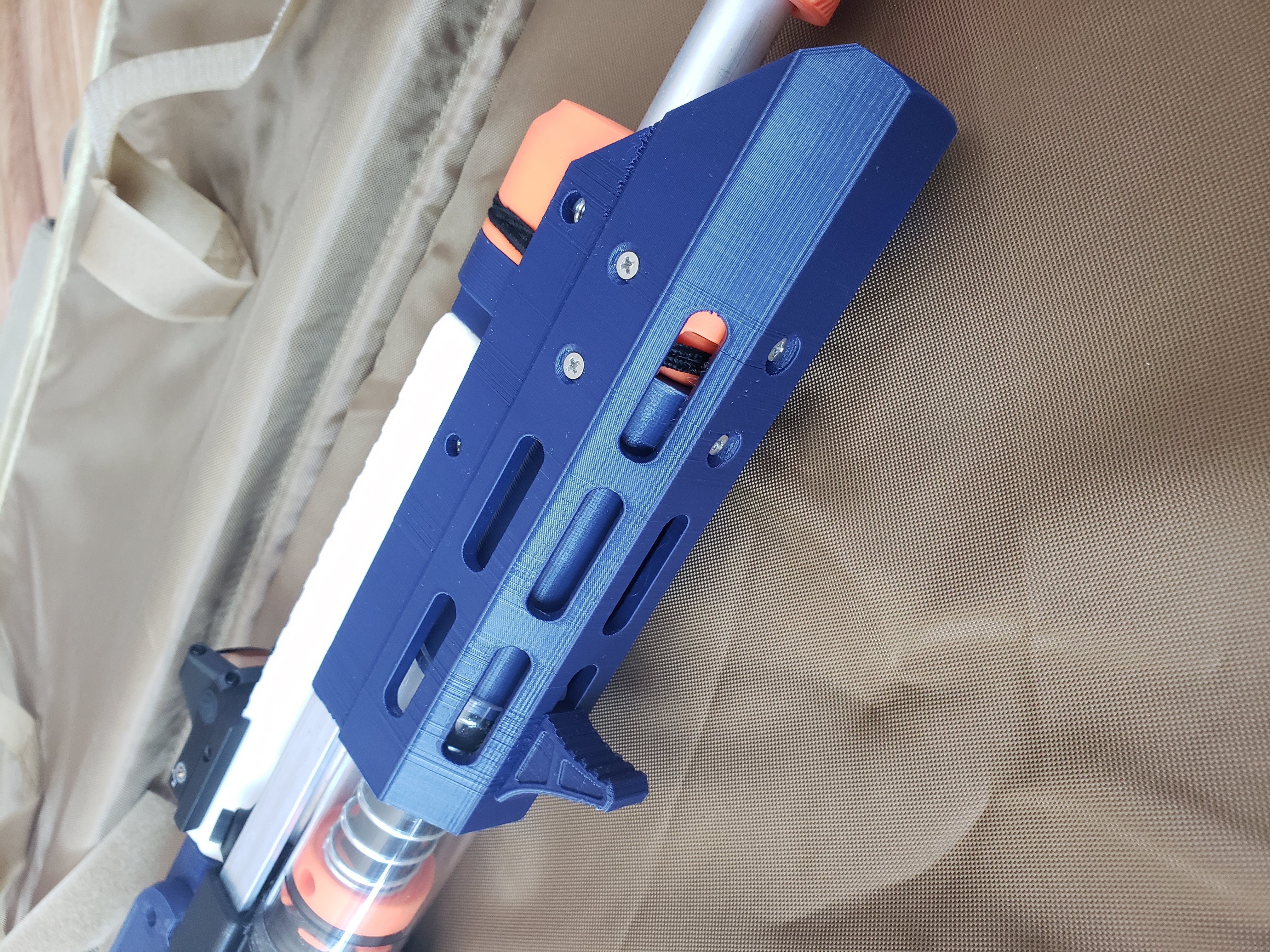 MLOK Foregrip with Integrated Handstop for SLAB