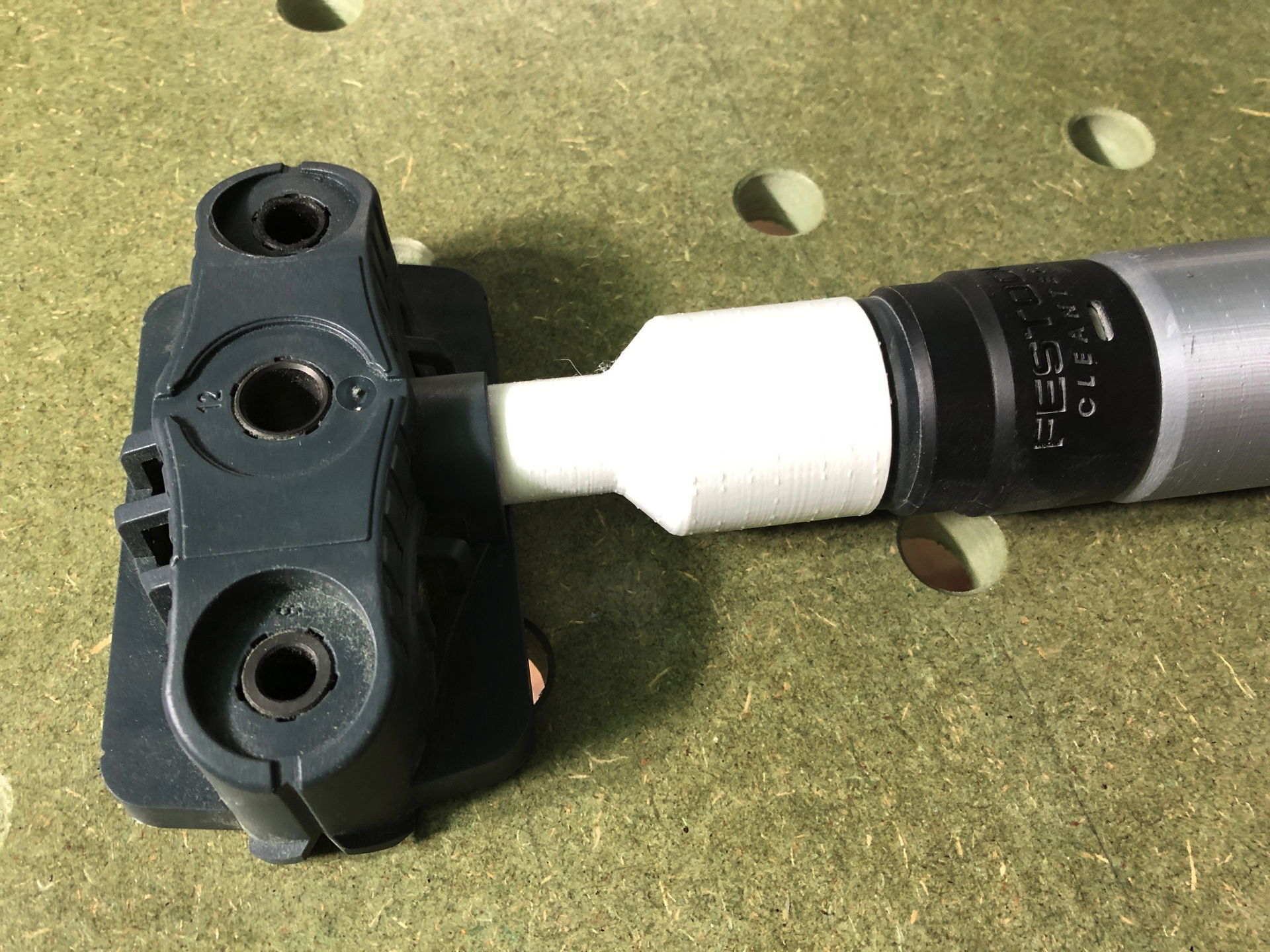 Manchon pour gabarit Wolfcraft 4686 avec embout d'aspiration Festool