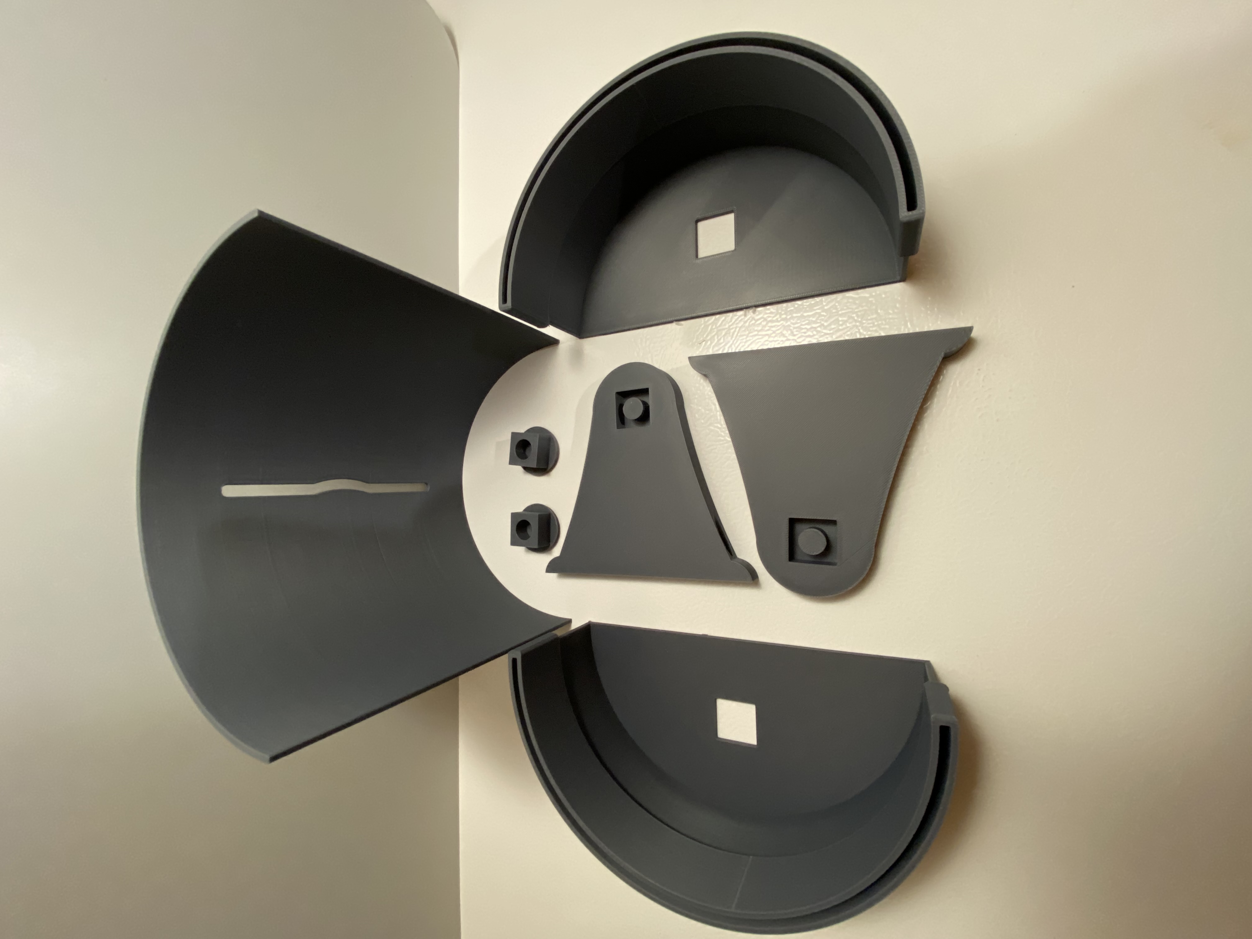 Trash Bag Roll Dispenser, Low Profile Print Version - 40ct/80ct