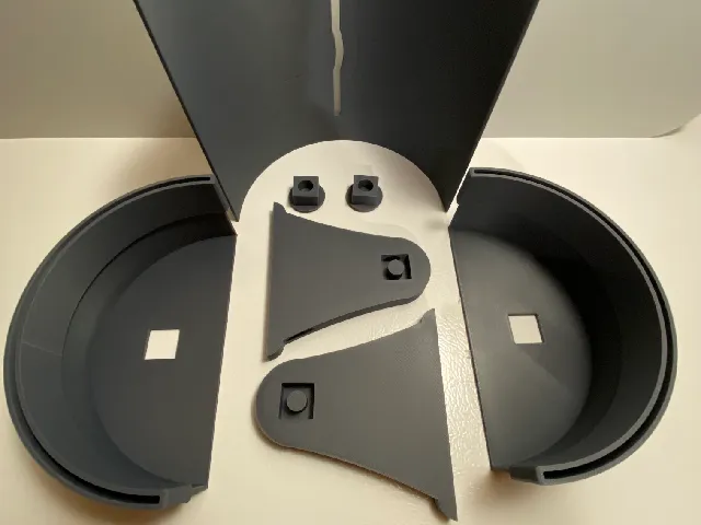Trash Bag Roll Dispenser, Low Profile Print Version - 40ct/80ct