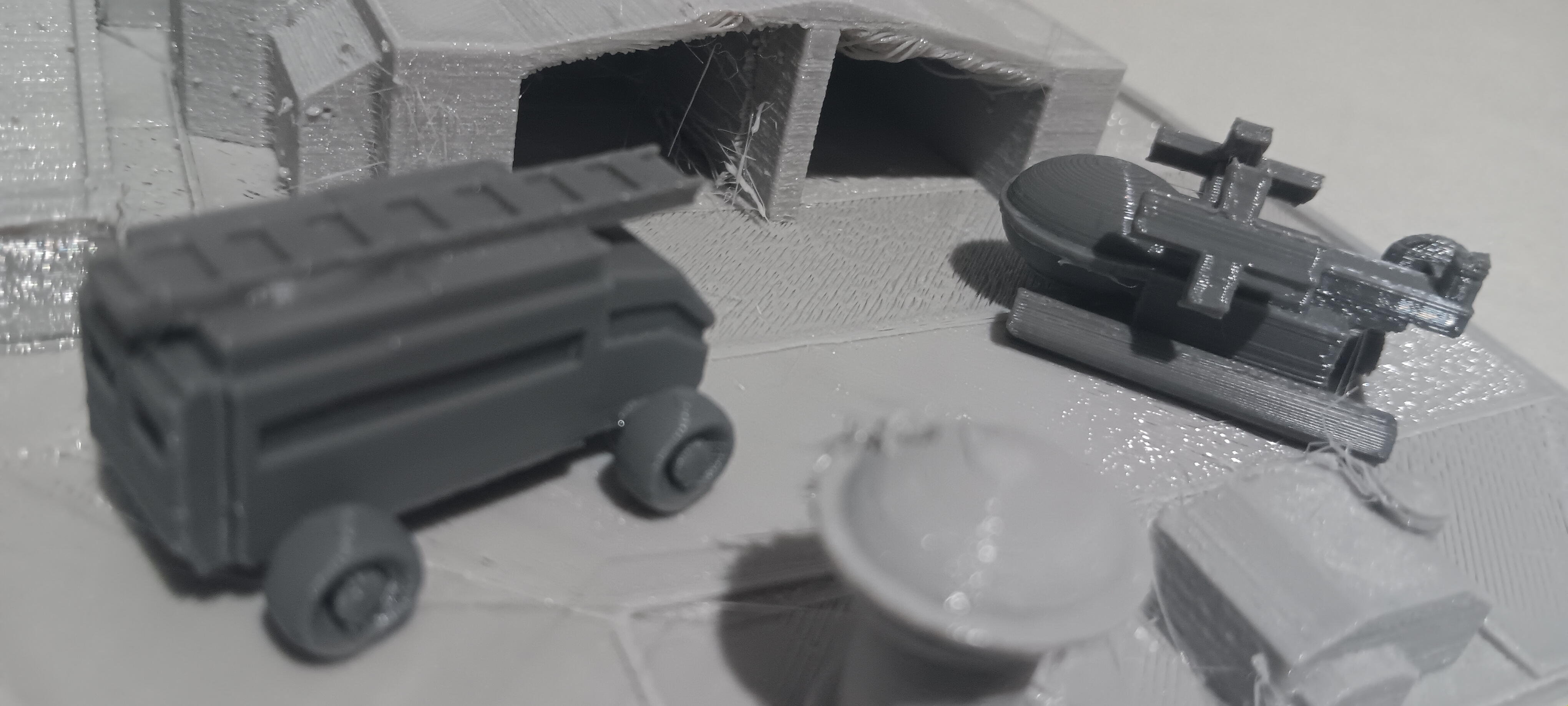 Airport Playset with Micro Scale vehicles