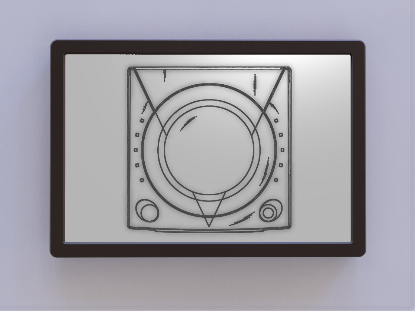 Dreamcast Patent Art - Top