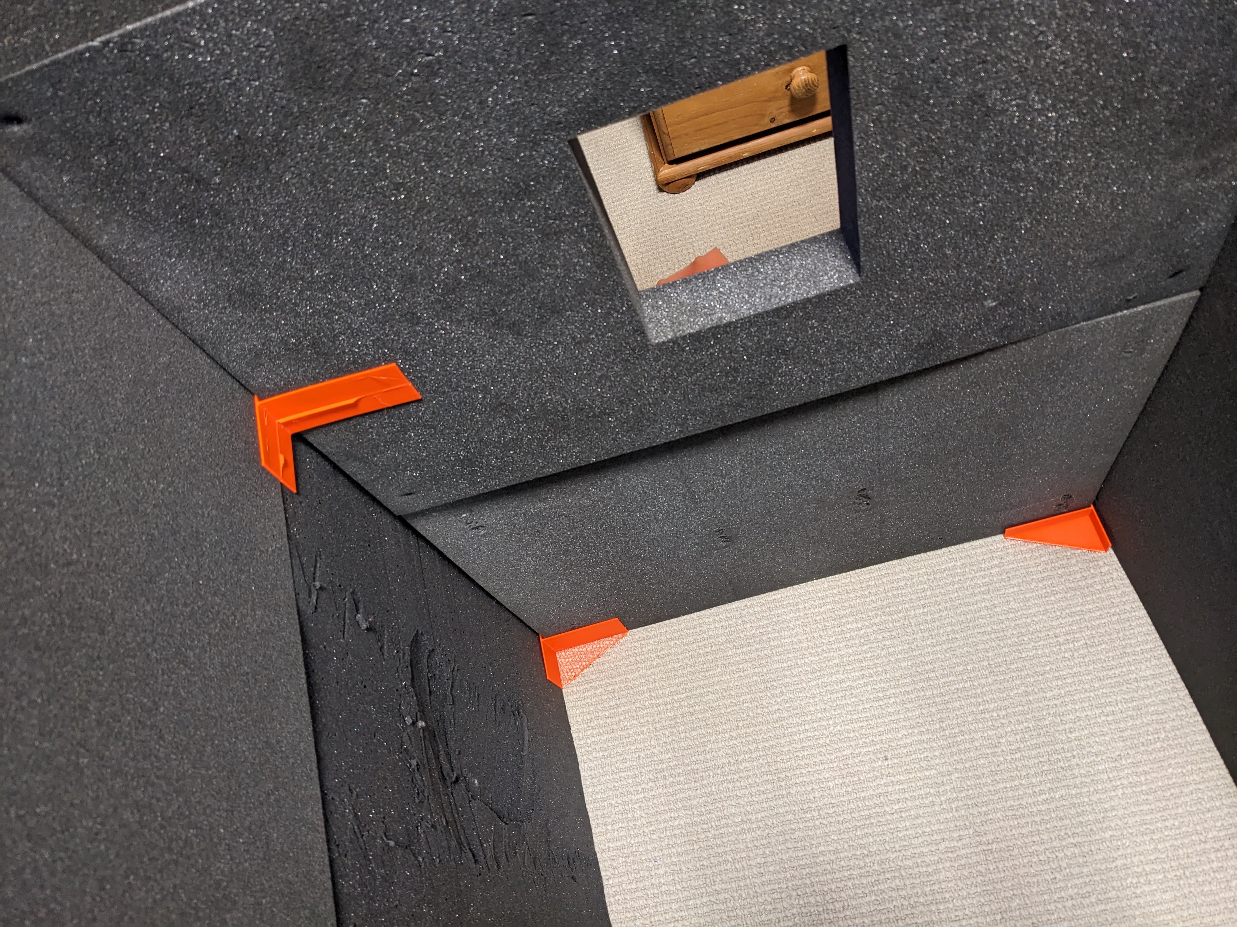 Sound Booth Foam Insulation Corner Structures