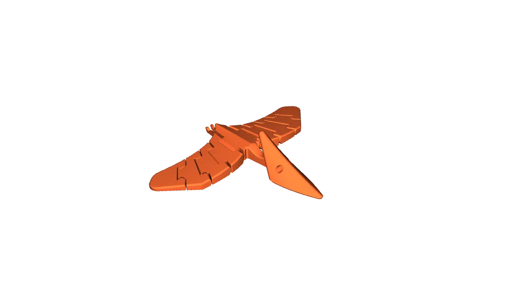 3D file pterodactyl, articulated to assemble 🦖・3D print design to  download・Cults