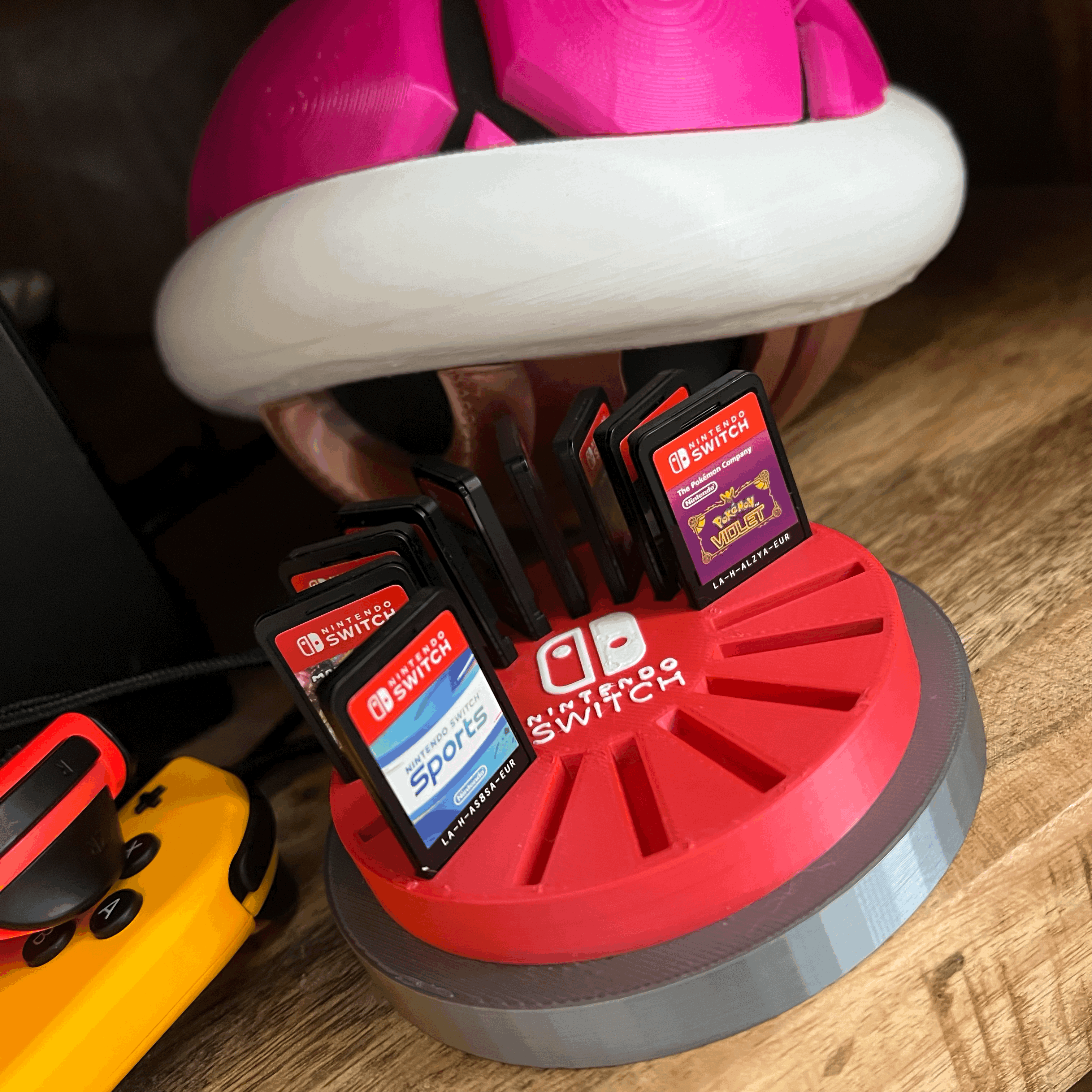 Switch games container "Turtle shell"