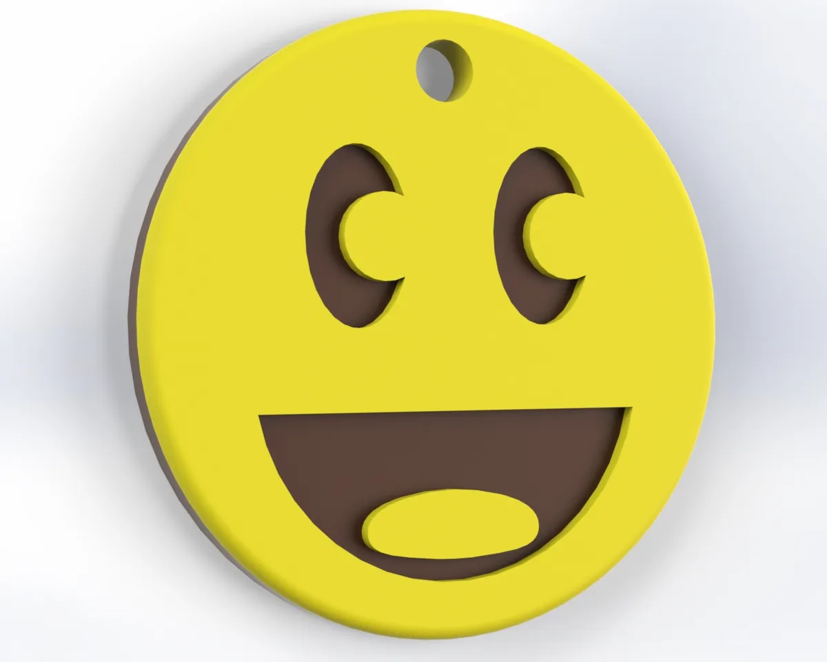 Smiley Geocaching by THop3D | Download free STL model | Printables.com