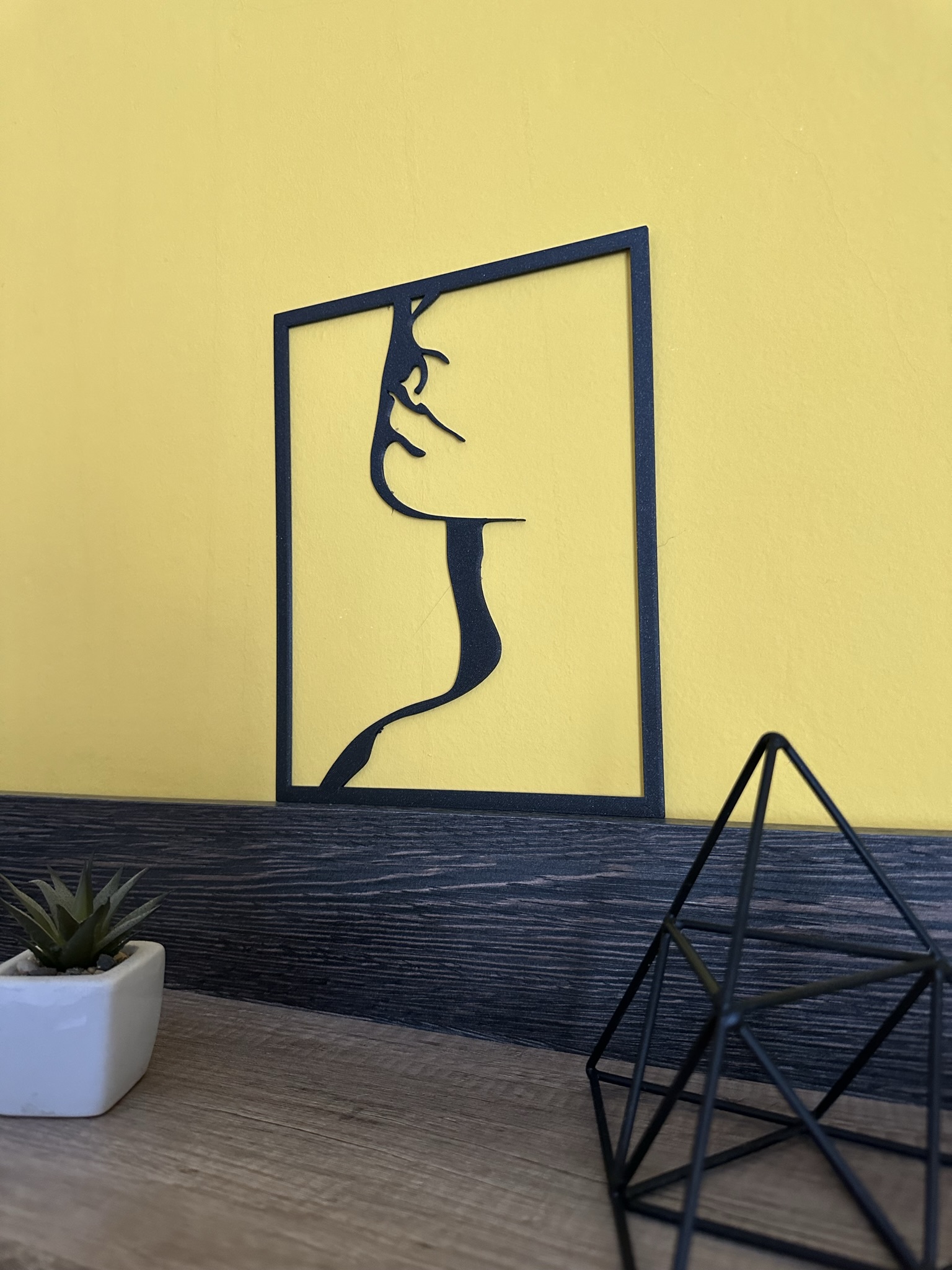 Silhouette -2D wall art by Majkl | Download free STL model | Printables.com