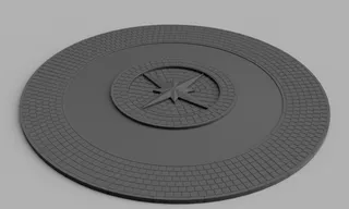 Roundabout for model railway