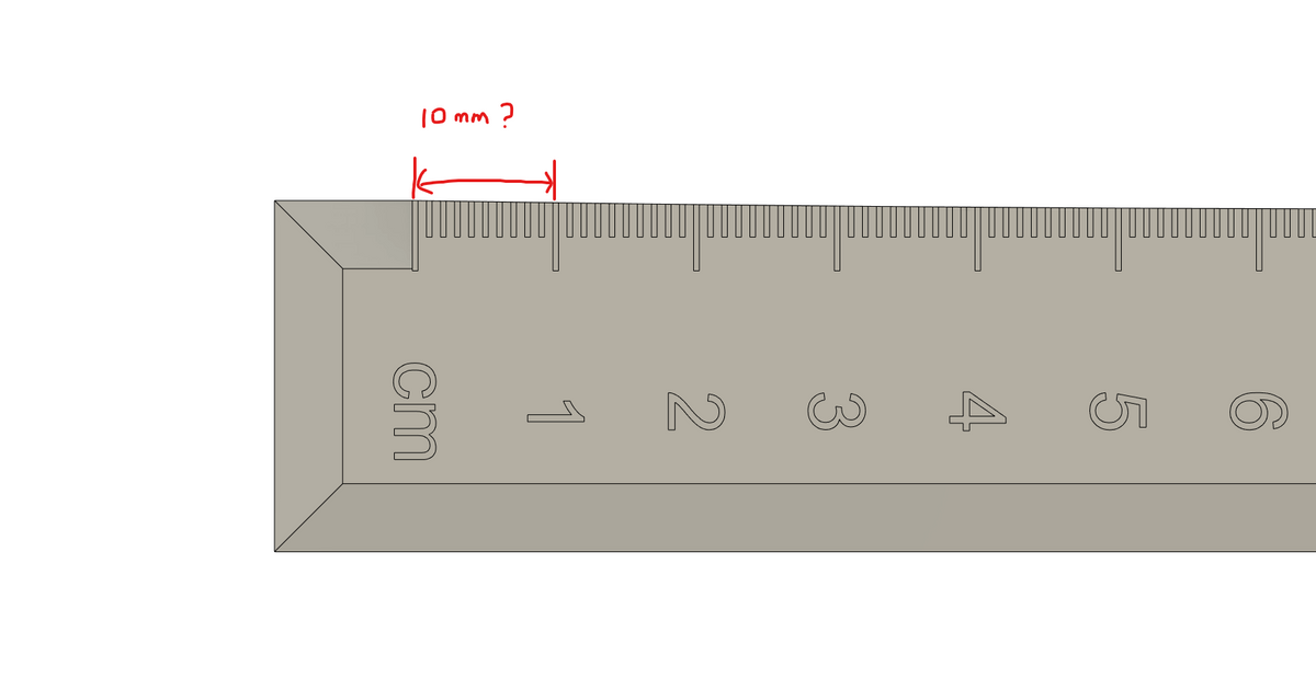 World's most accurate ruler by covertpluto3502 | Download free STL ...