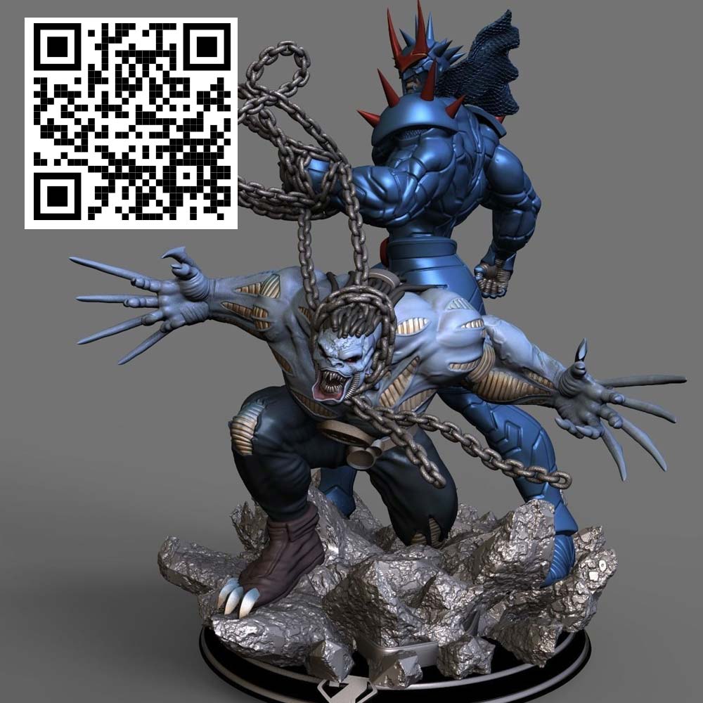 Bust Superman kills The Joker Injustice League STL for 3d printing by ...