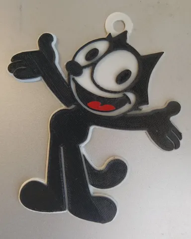 Felix the Cat keychain