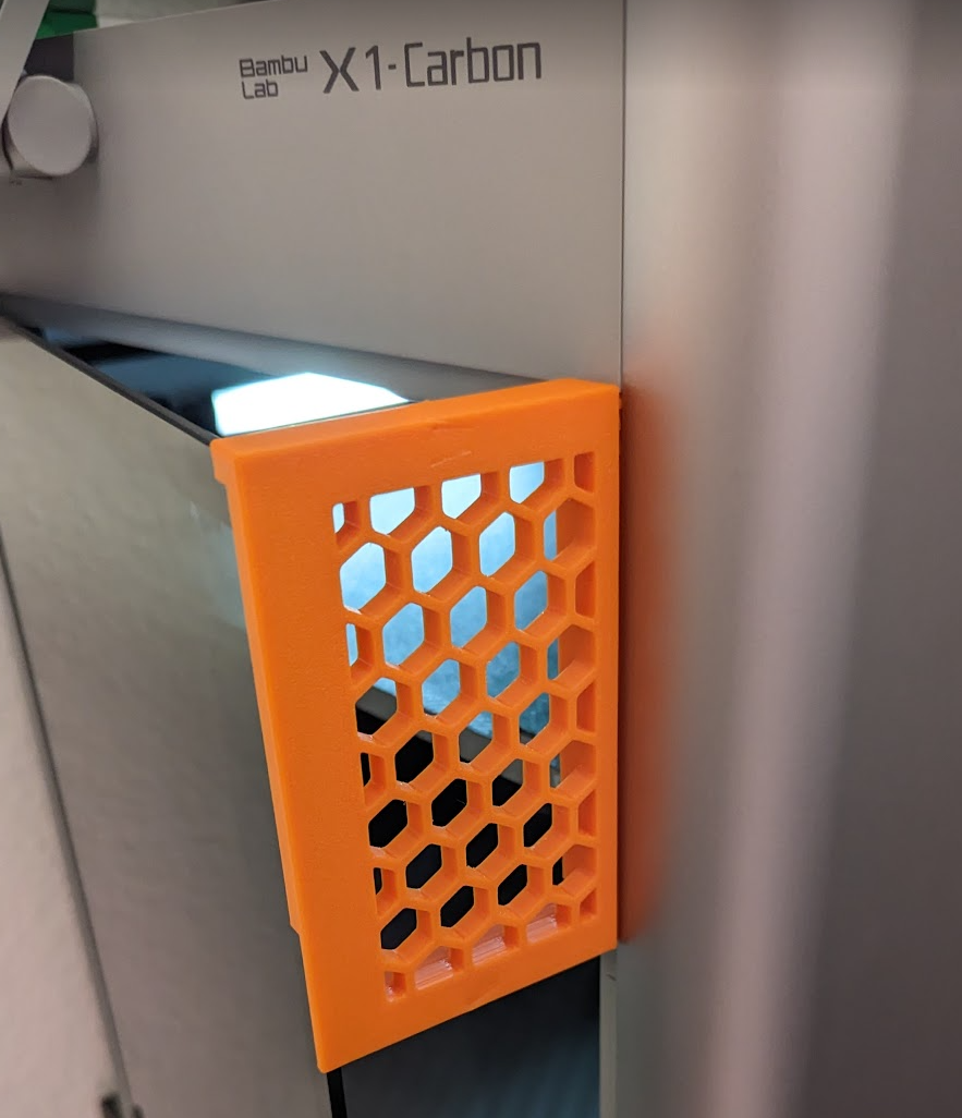 Bambu Lab X1 Door Vent - Remix 6 mm Magnets