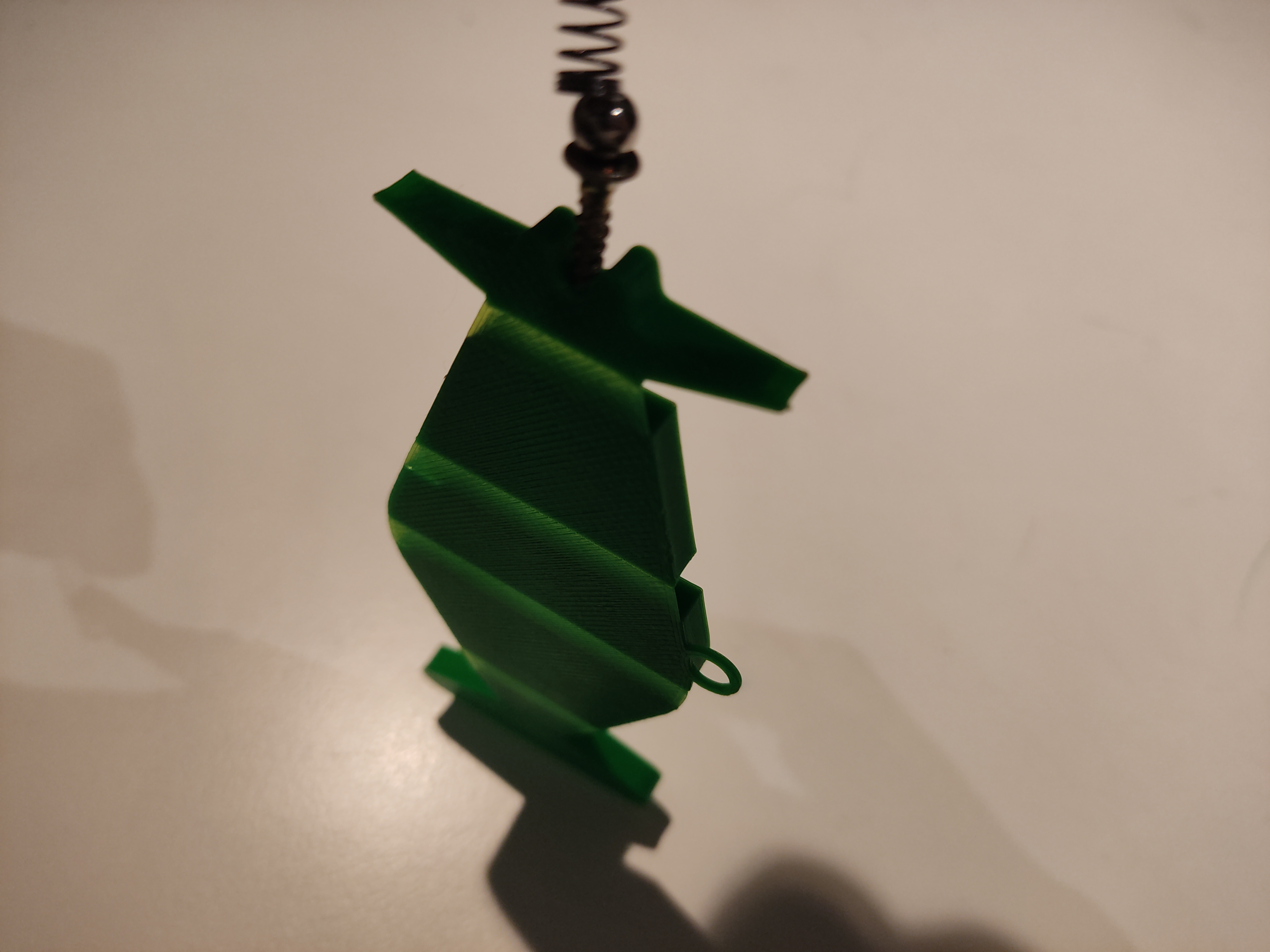 swimming FlexiFish stand with magnets