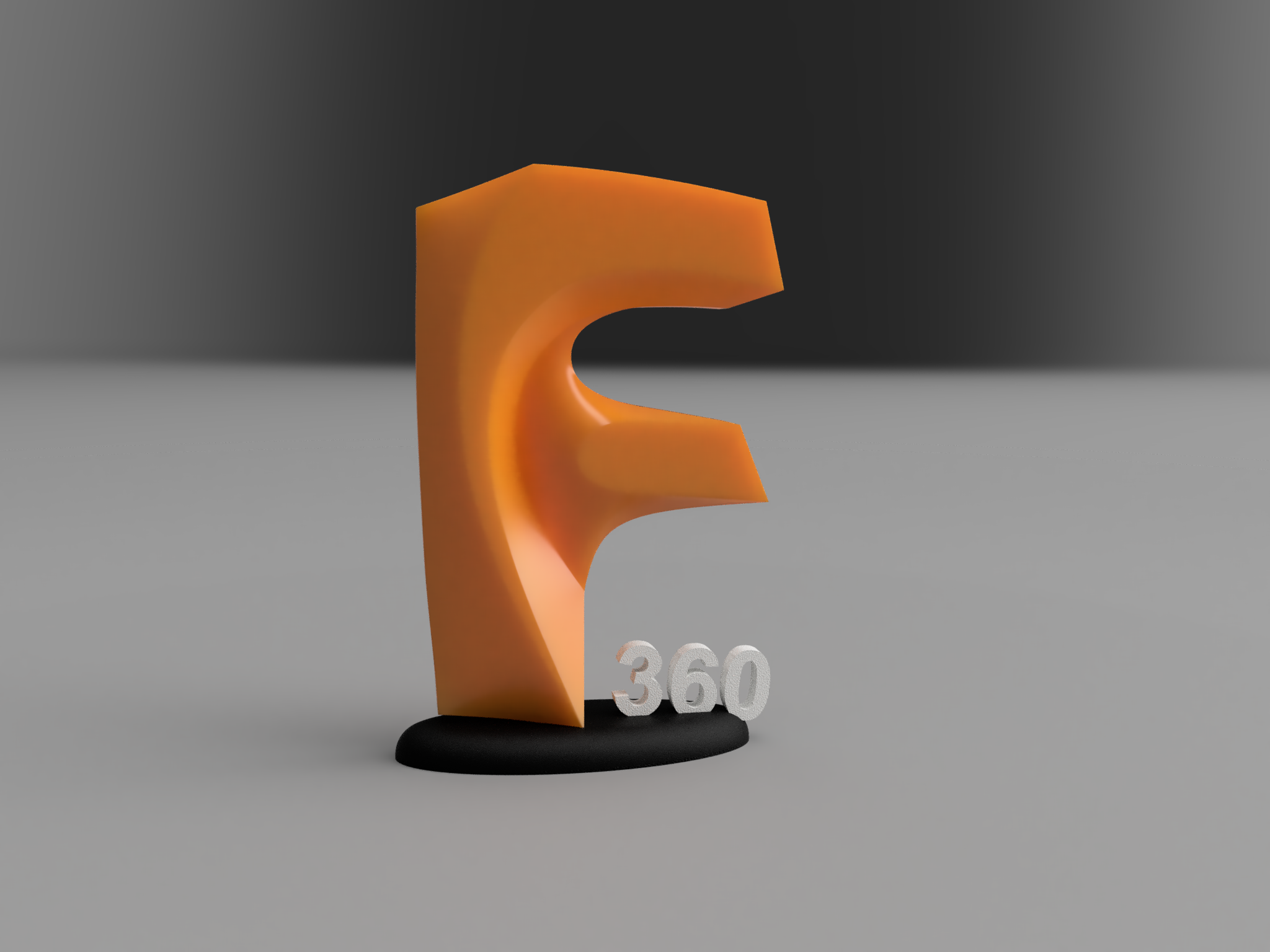 Fusion 360 logo by Dan Henriksen | Download free STL model | Printables.com