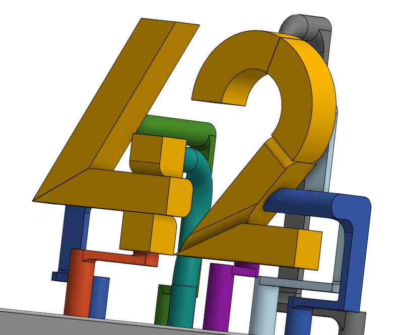 42 - Version42 (and everything explained!) by kaje | Download free STL ...