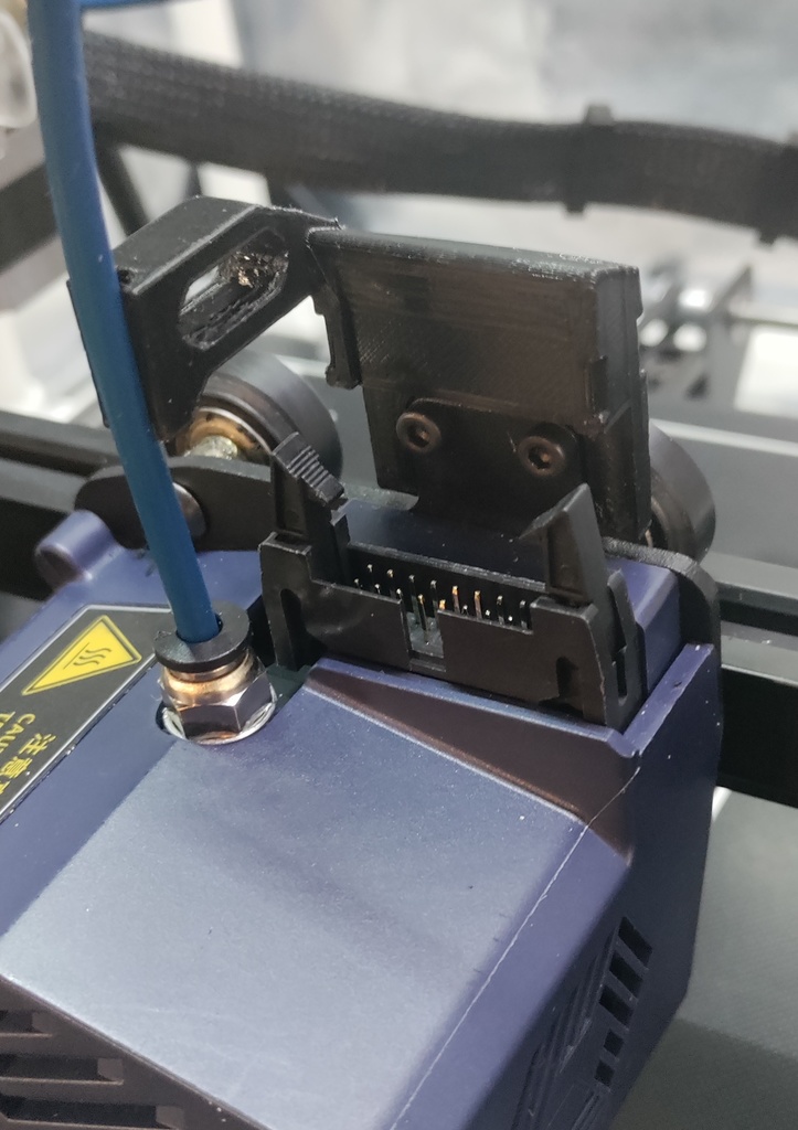 AnyCubic Kobra Max Ribbon and Bowden Support by George-Corrigan ...