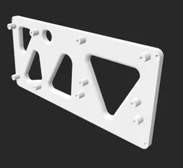 gr2 mount for skr pico + bed mosfet