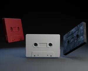 📼 Cassette tape business card holder/case by sh, Download free STL model