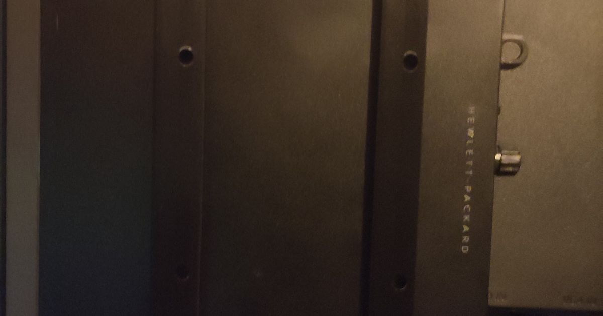 Monitor Mount for HP Mini PC by Mike OBrien Download free STL model