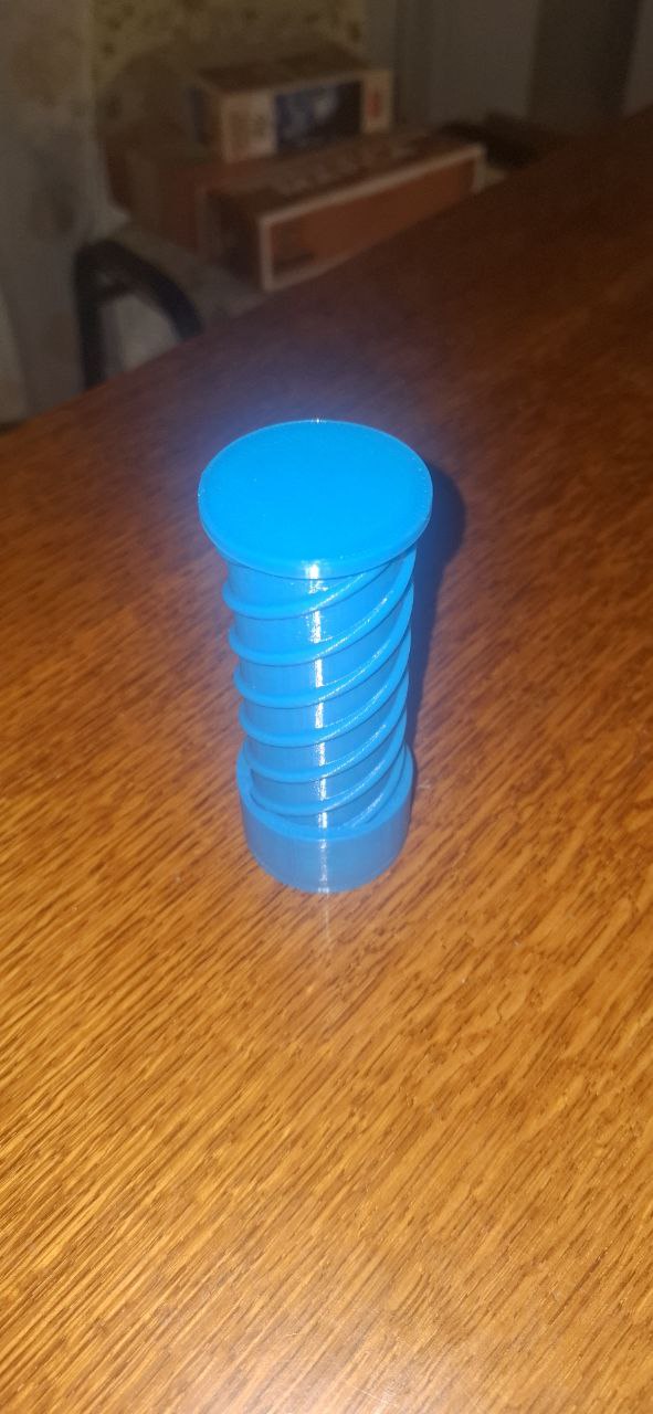 Column fidget with secret
