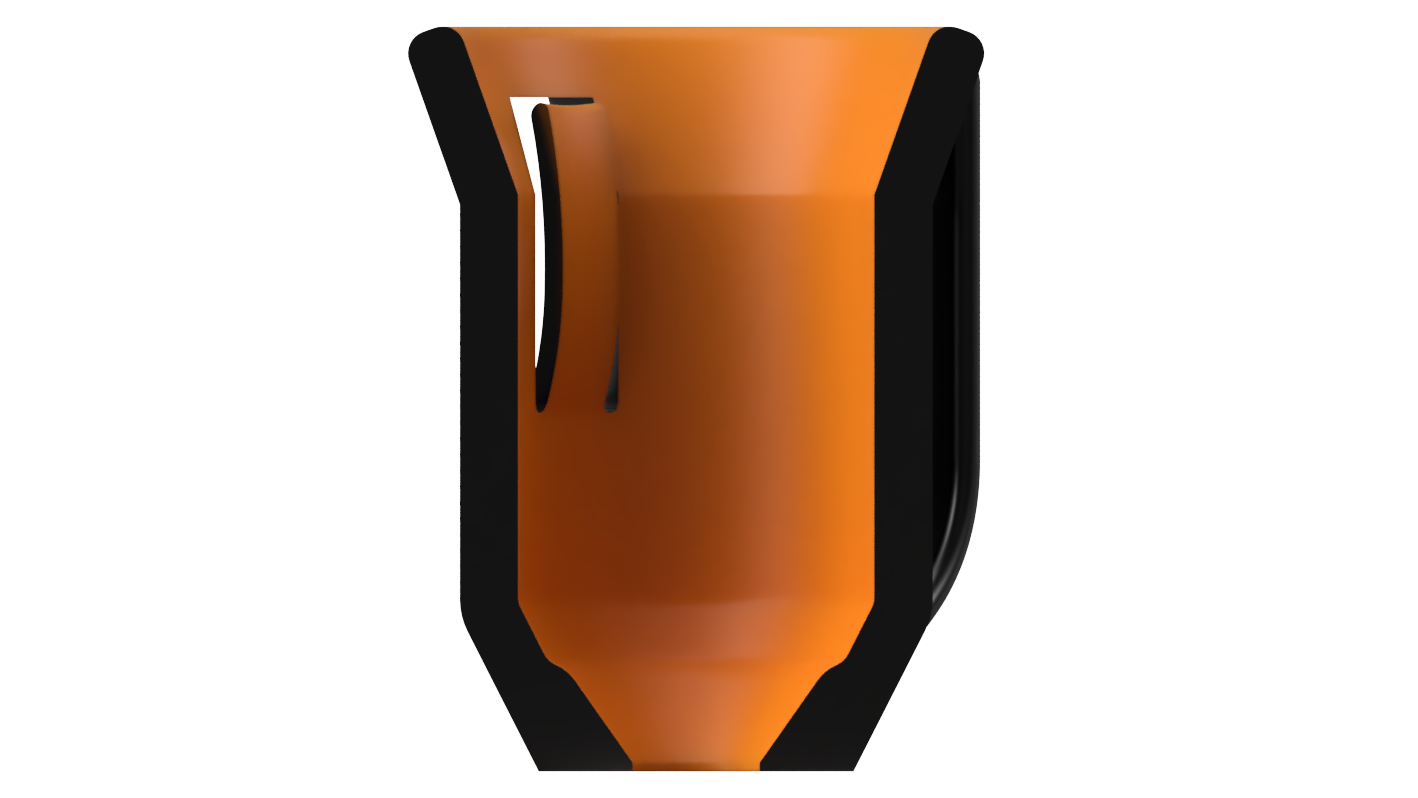 LTT Screwdriver Belt Holster (Better Centering) by 2D Print a Retronym