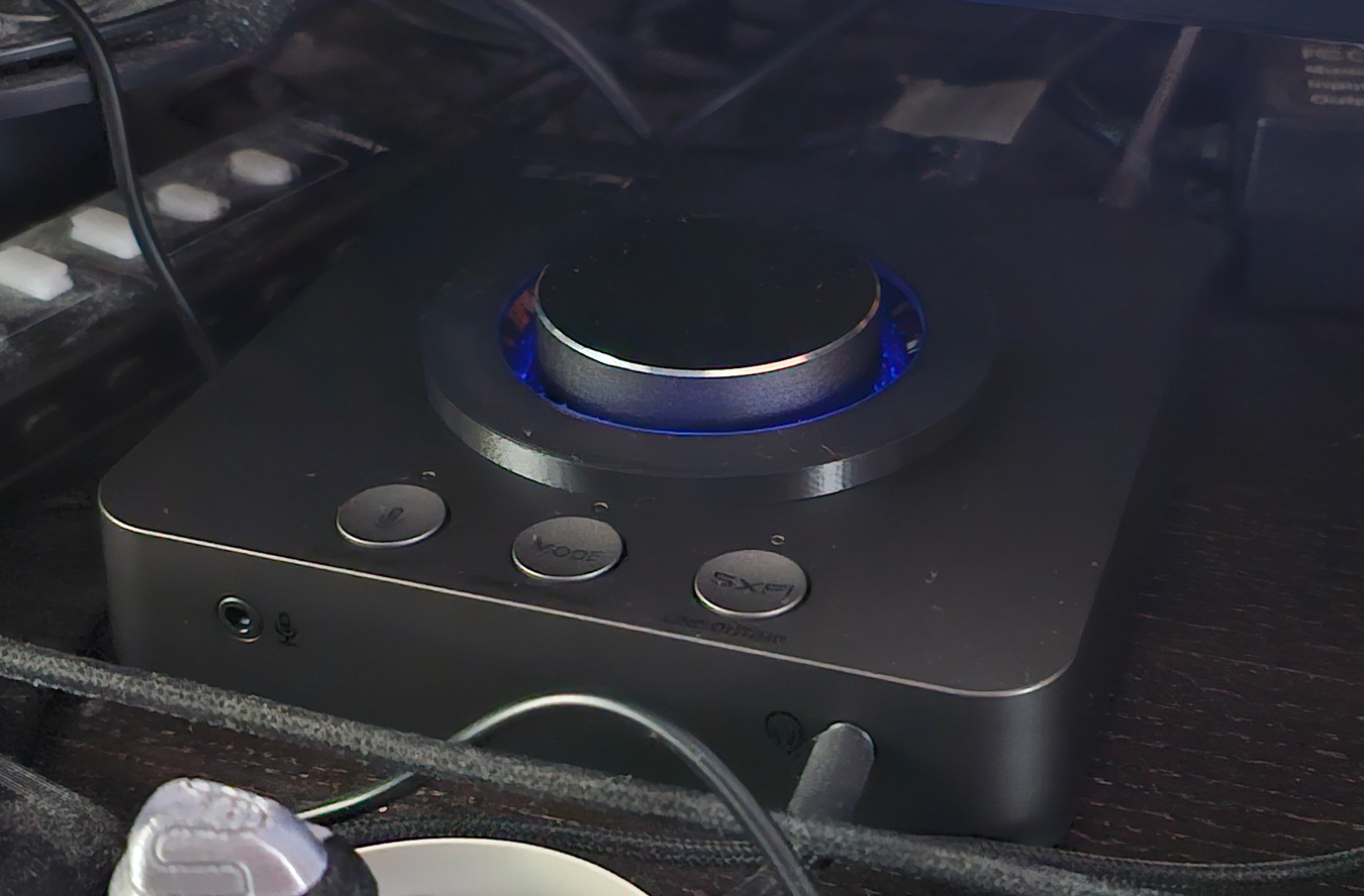 Creative Sound Blaster X4 DAC LED Ring Cover 3D model