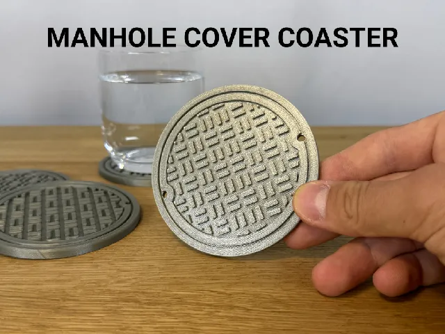 Manhole Cover Coaster