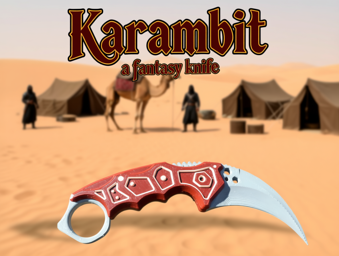 Aether Karambit Knife