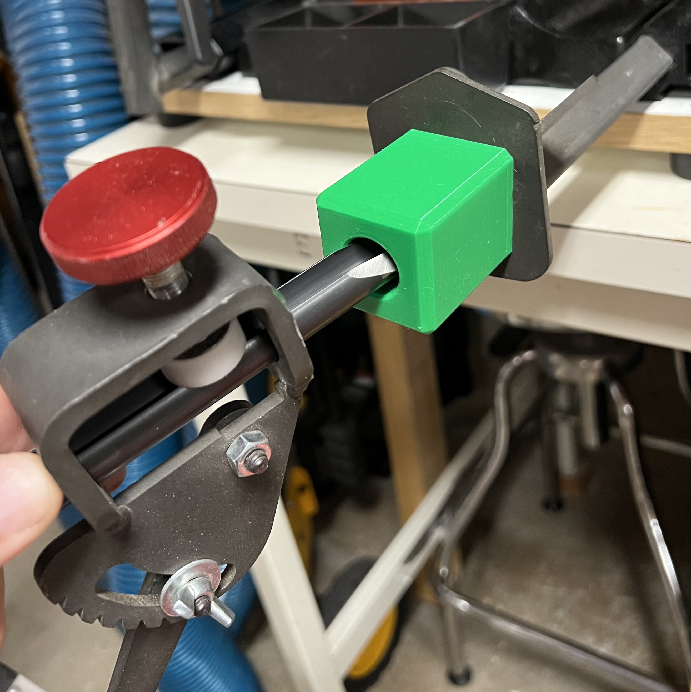 2" Bowl Gouge depth/protrusion gauge for Wolverine or