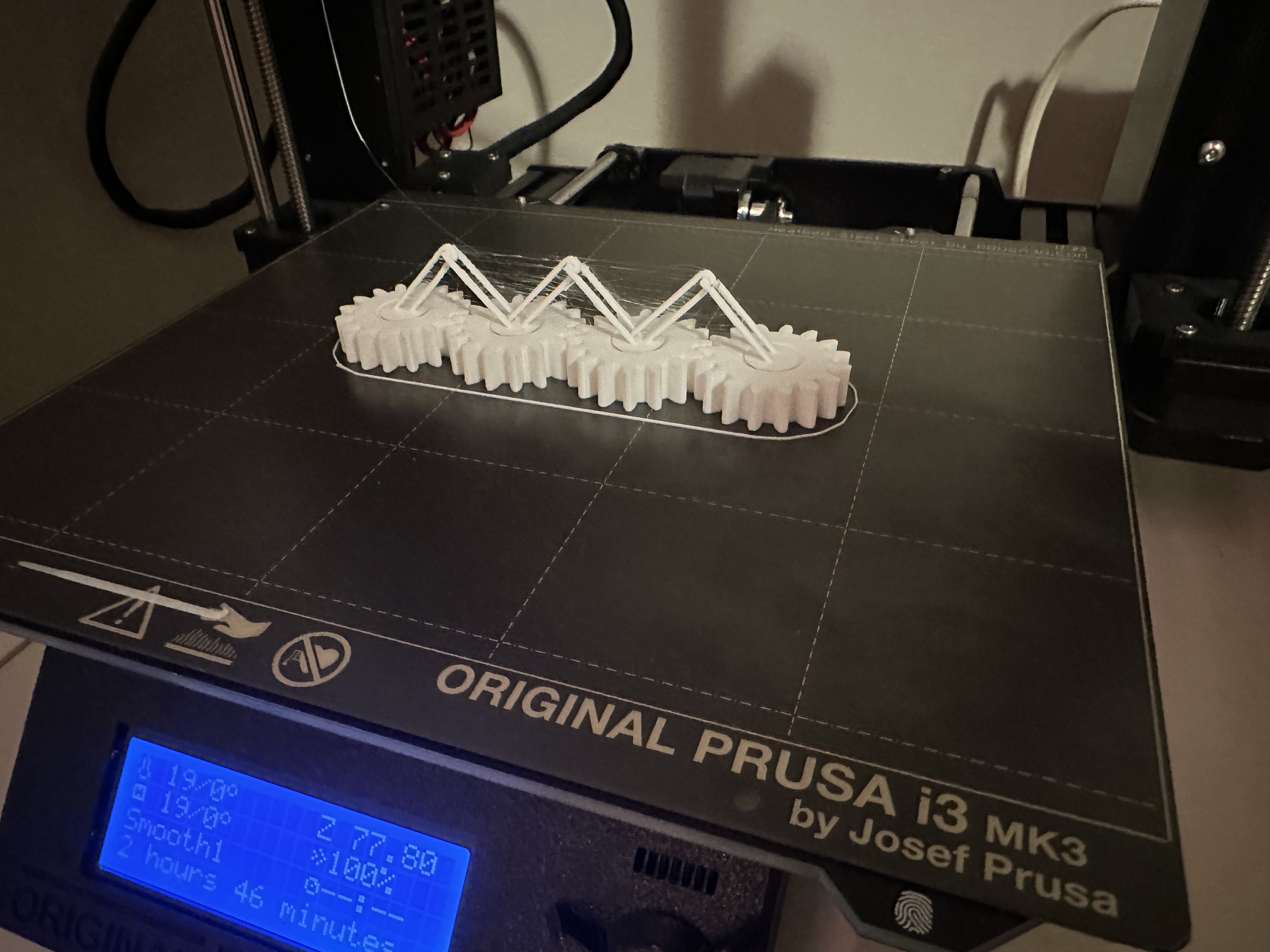 Print in place gear chain flexi by szojka download free stl model