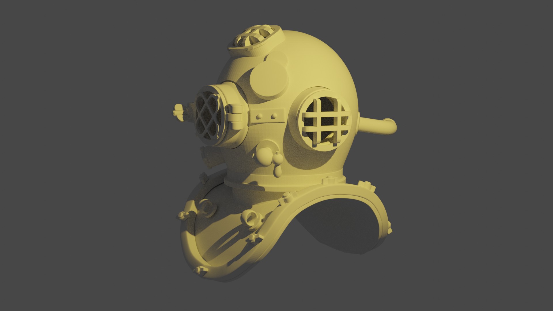 Diving Helmet by Mox Fulder Download free STL model