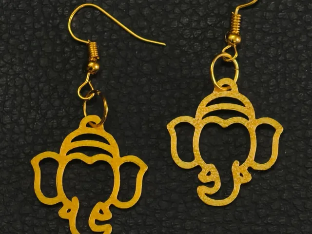 Ganpati Earrings
