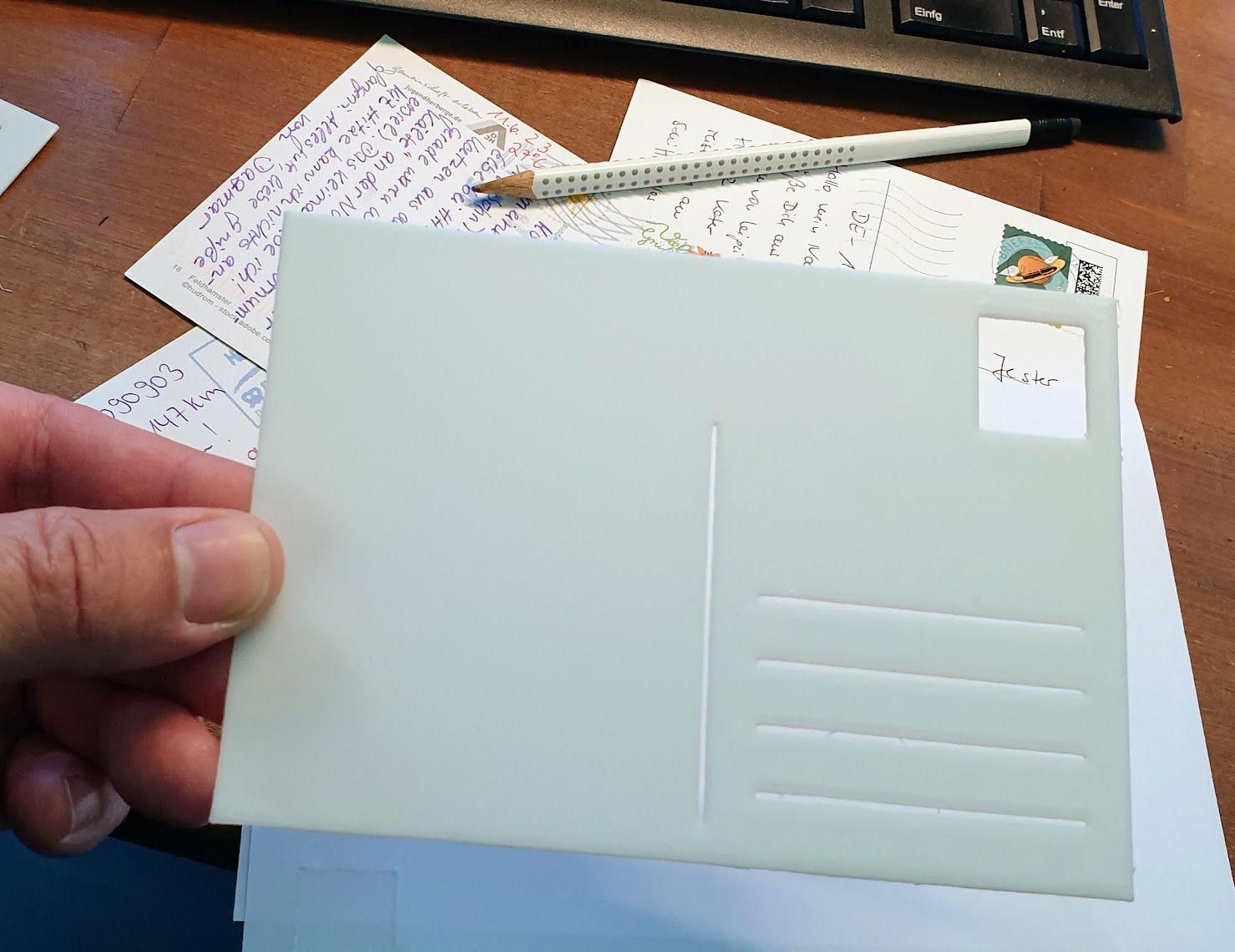 Postcard Templates for Postcrossing
