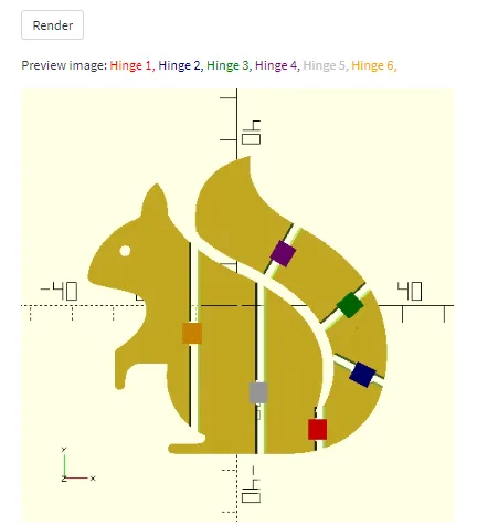 Flexifier: flexi 3D models generator (print-in-place) by Lucandia, Download free STL model