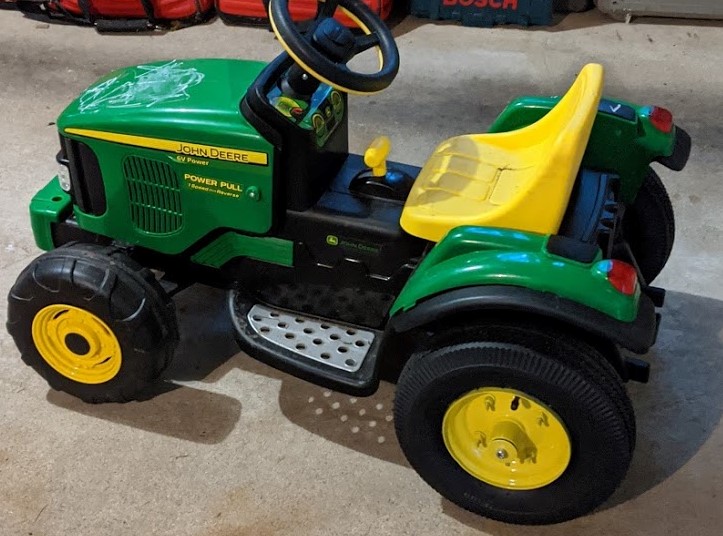 Wheel Adapter for Kids Electric Tractor by Dan Download free STL model Printables