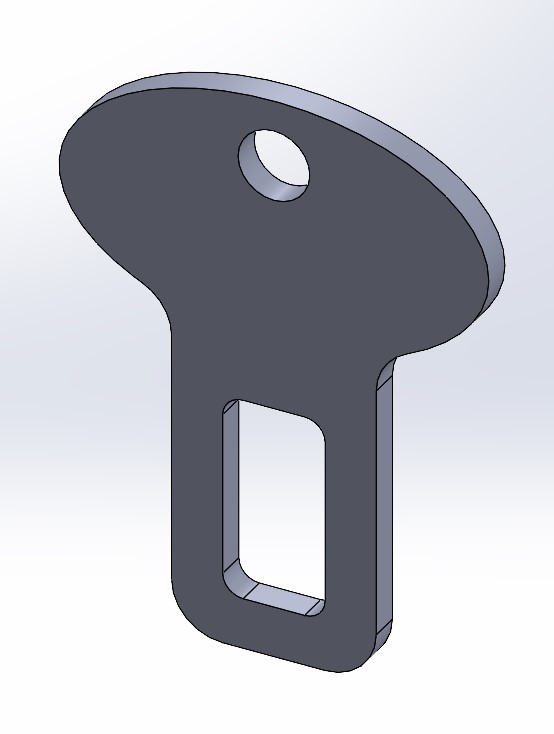 Seatbelt clip