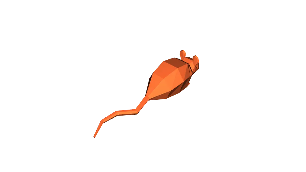 Low poly mouse by Cord Bleibaum | Download free STL model | Printables.com