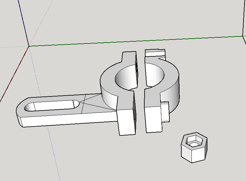Cymbal stand mic clamp V2 by Macek Jazur Download free STL model