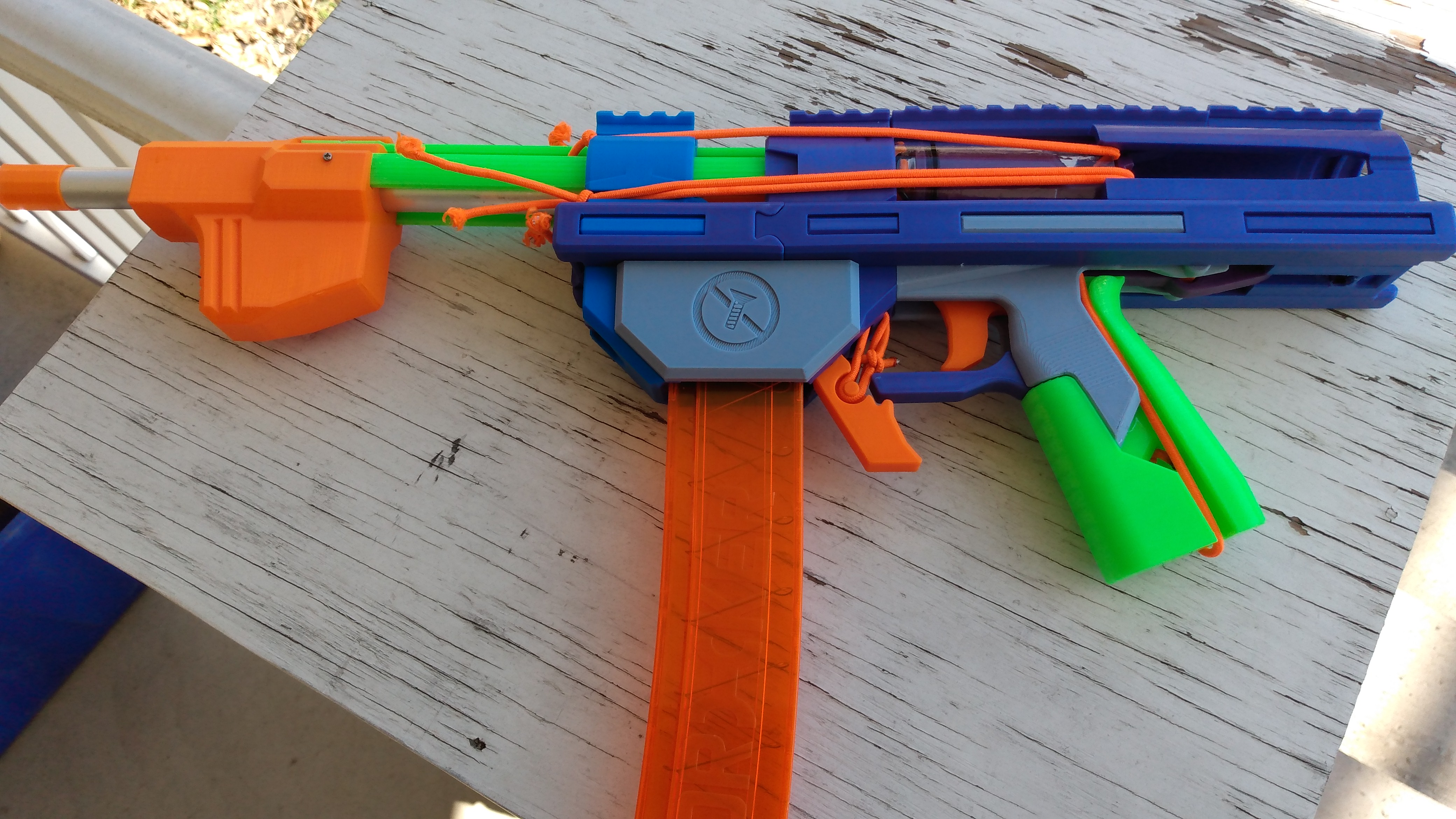 Frayed Knot: a stringer foam dart blaster for nerfyness by gargunkle ...