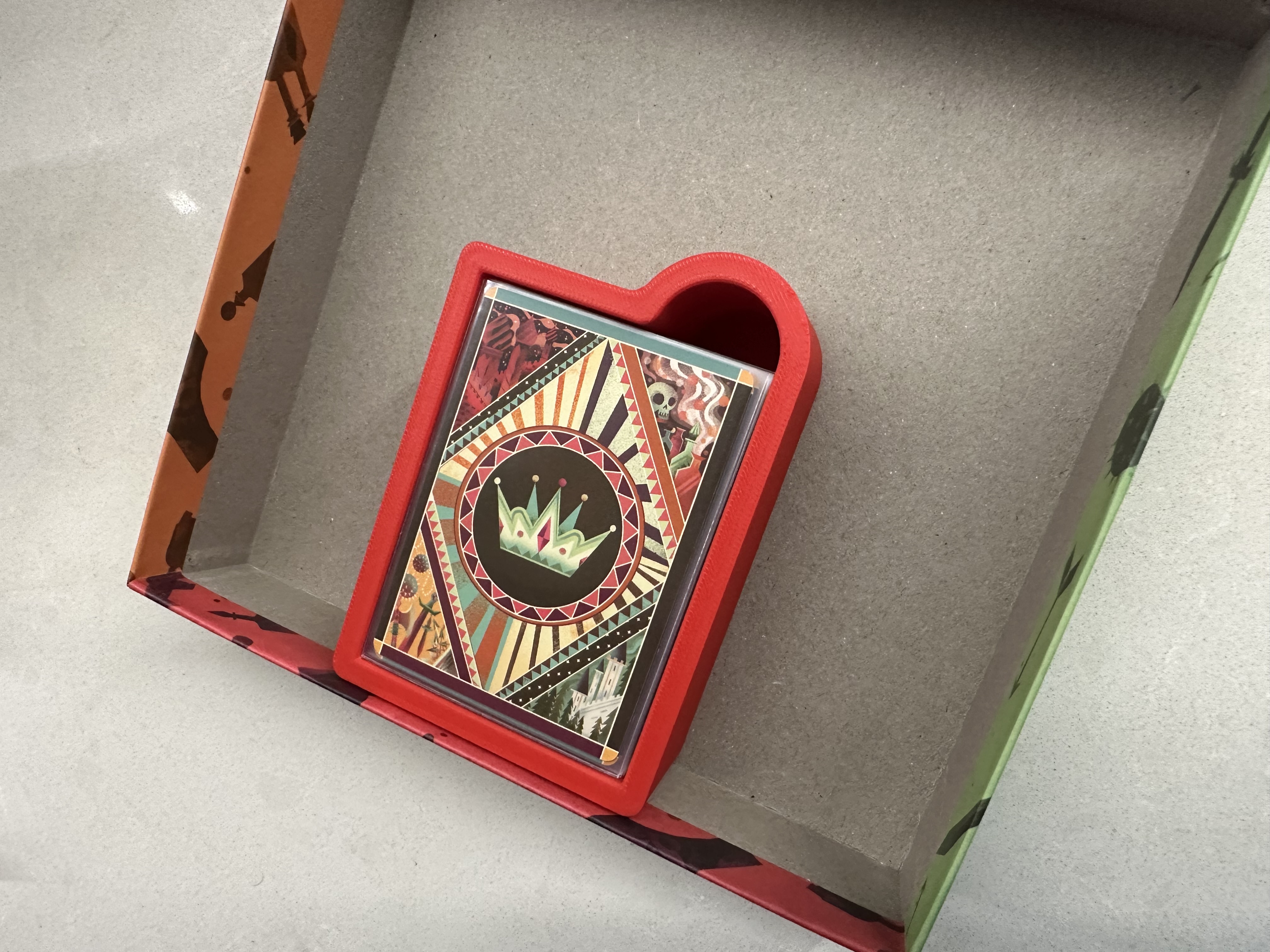 Royal visit sleeved card mod