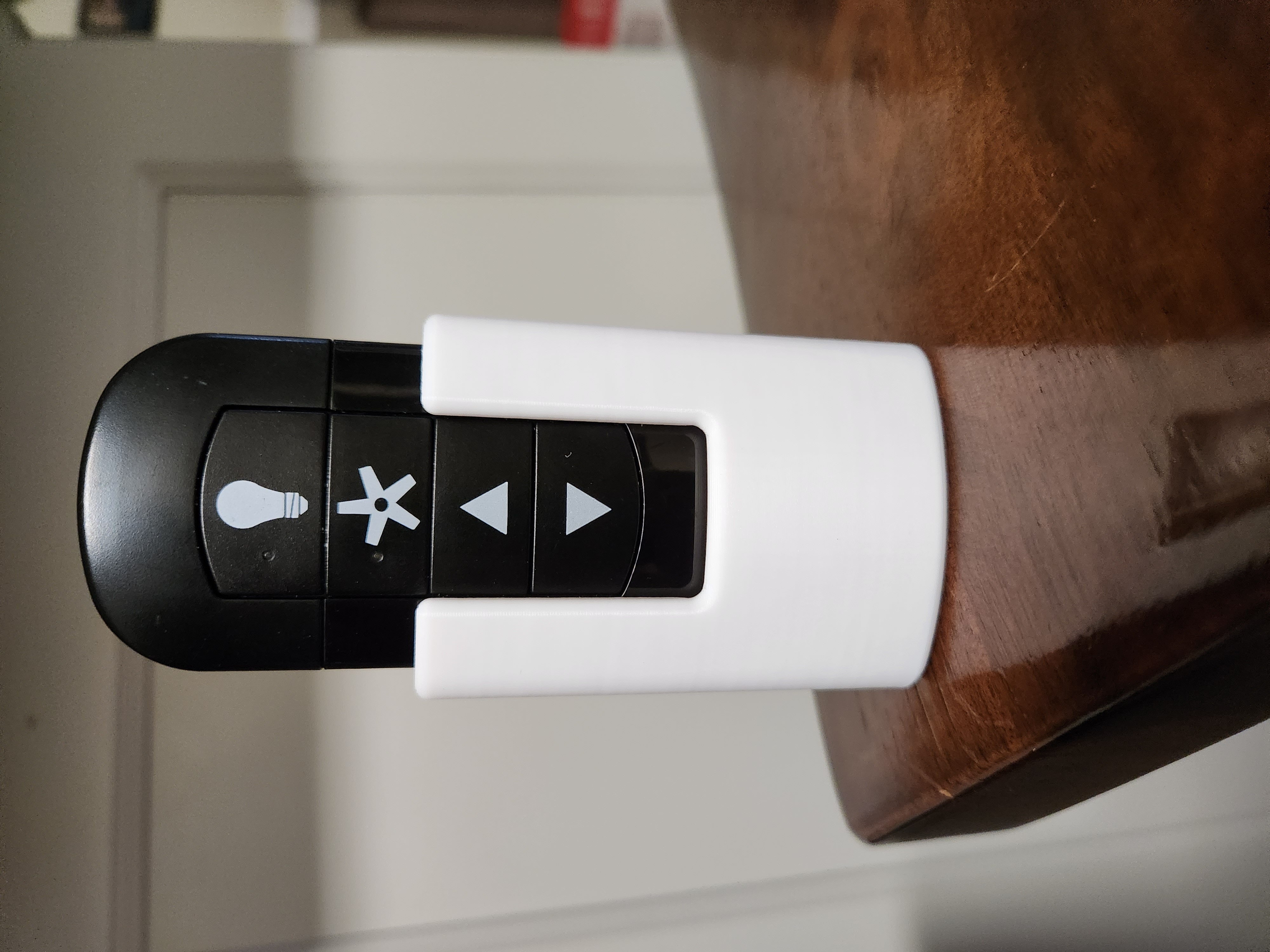 Hunter ceiling fan remote holder.