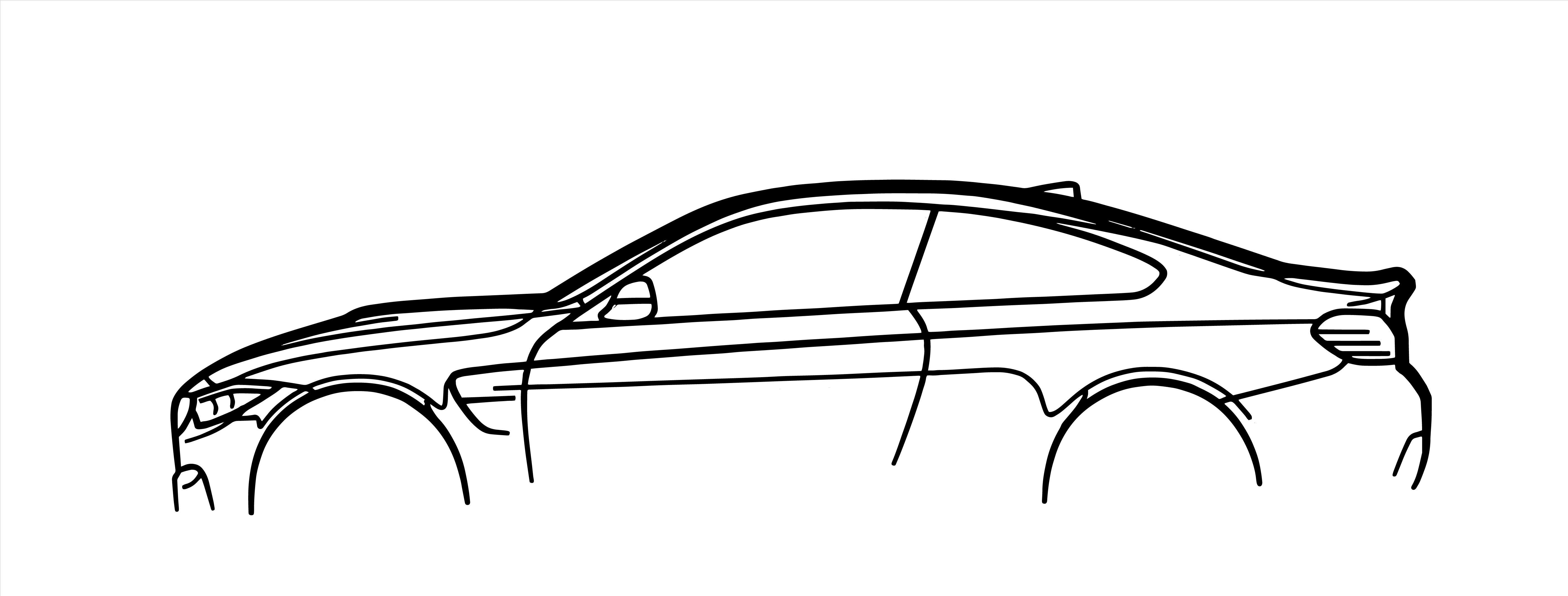 BMW F82 M4 Wall Art Silhouette