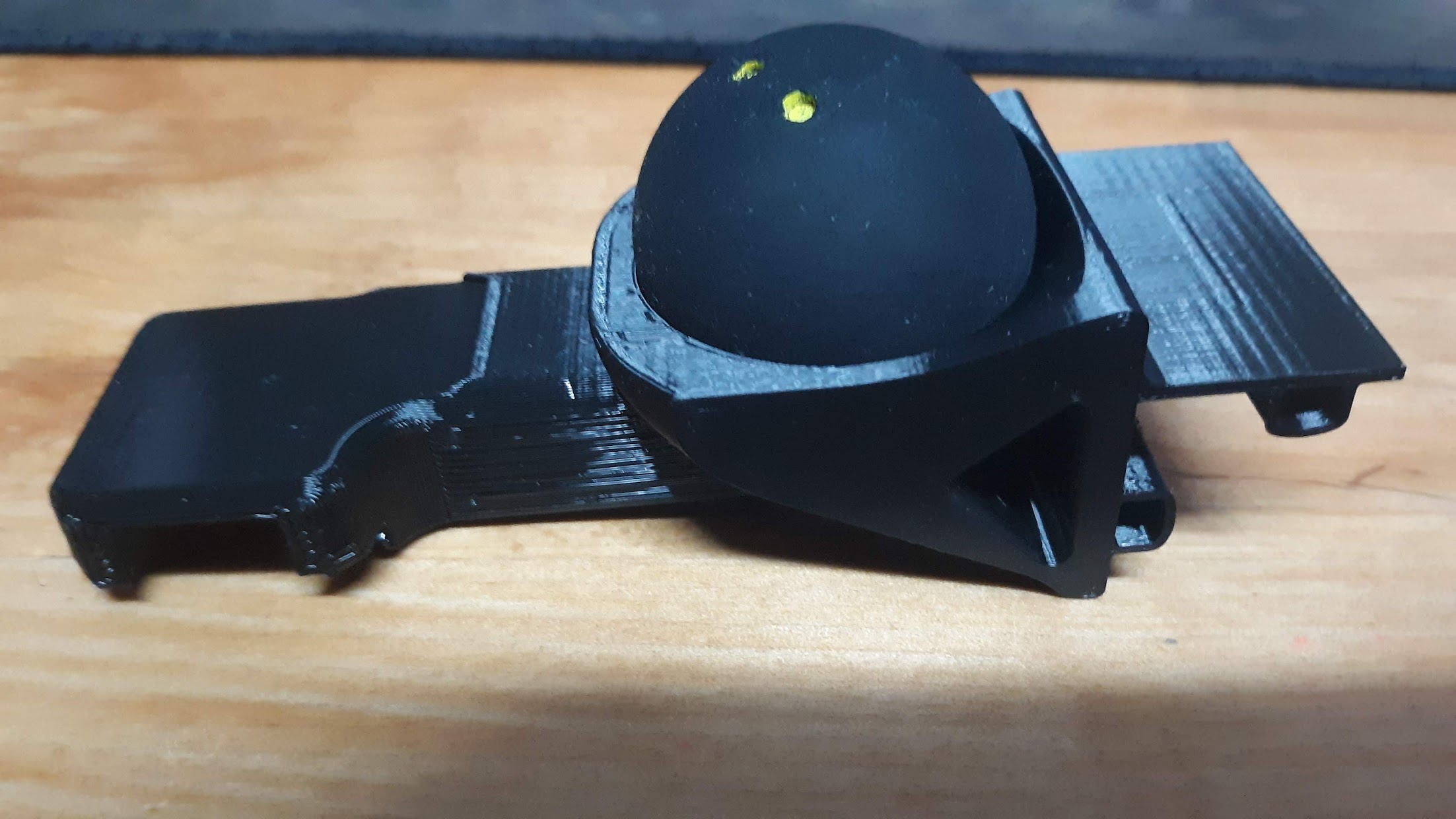Squashball Foot with USB extension for Prusa Mini by Stevano