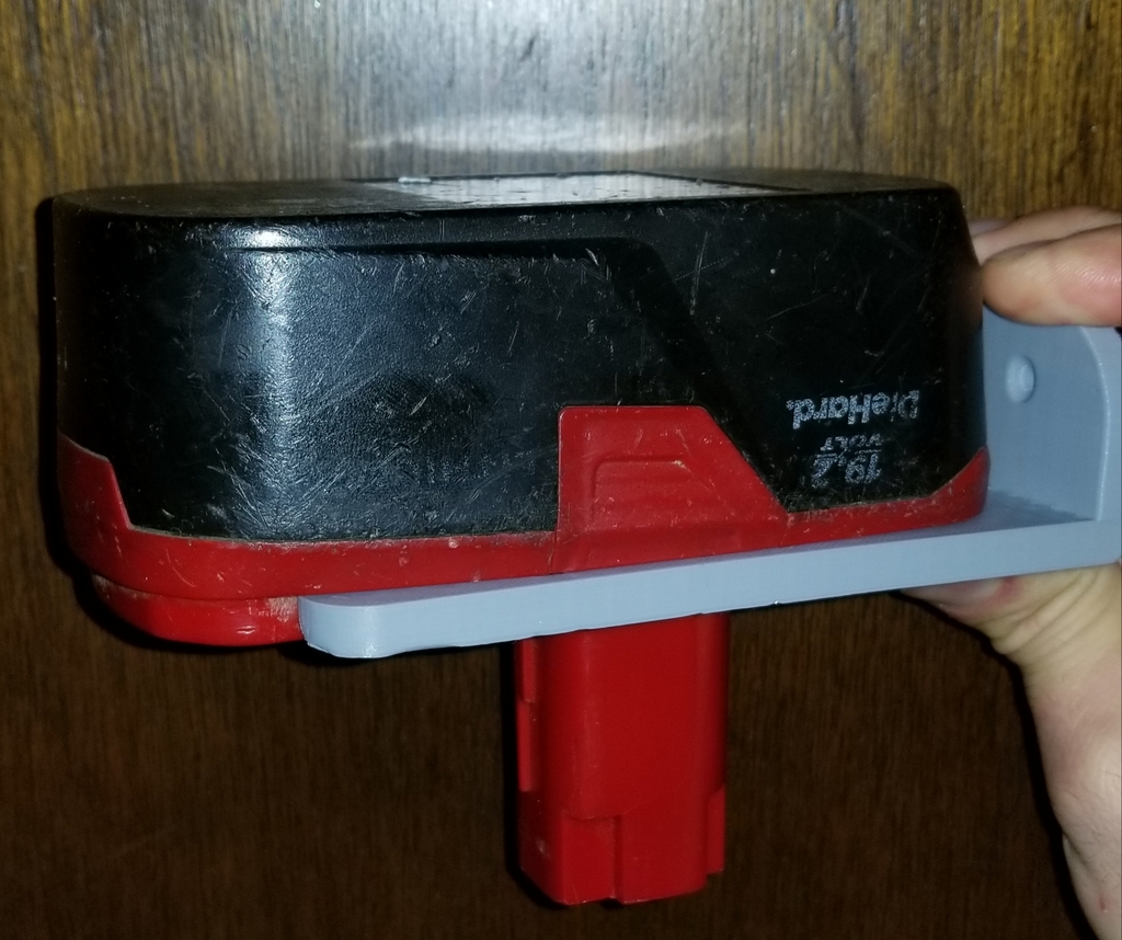 Craftsman Battery Mount by Qwiktune Download free STL model