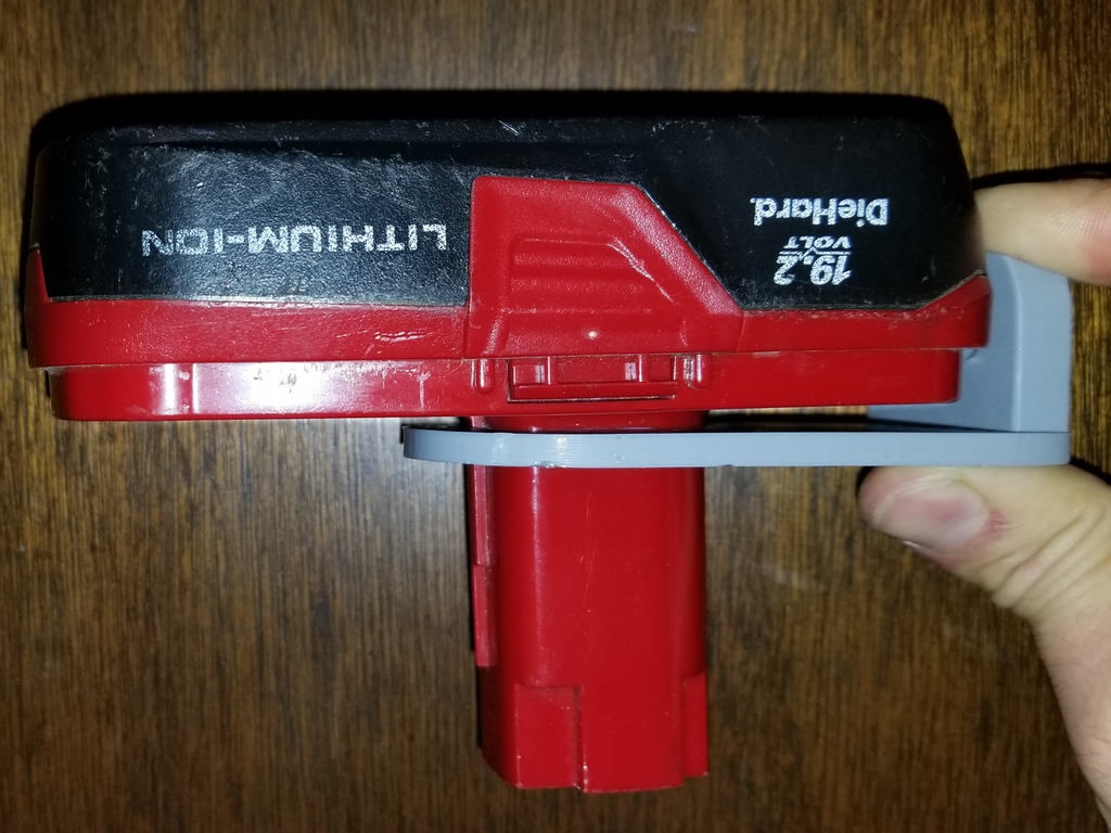 Craftsman Battery Mount by Qwiktune Download free STL model
