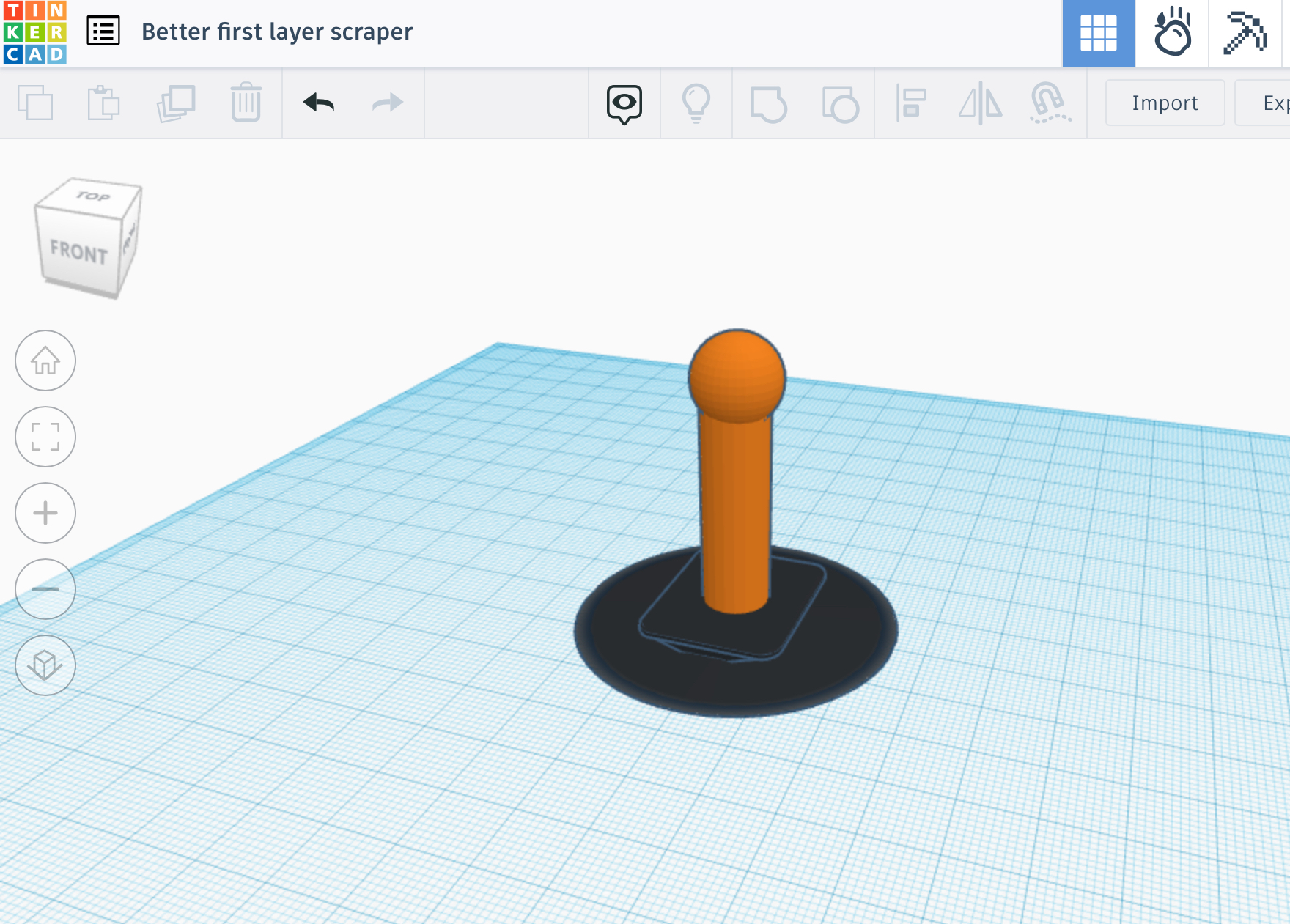 Better first layer scraper
