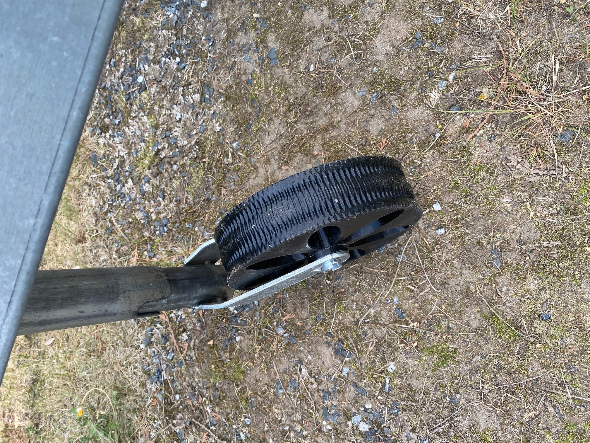 Trailer jack wheel replacement by floano download free stl model