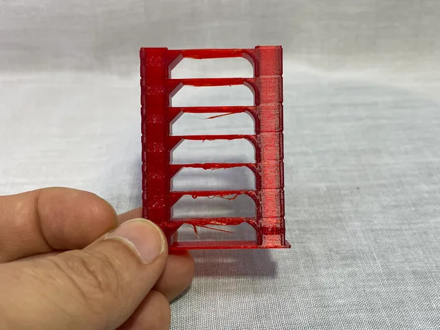 TempTower Easy and fast to print (0.4mm Nozzle) 190°C up to 320°C