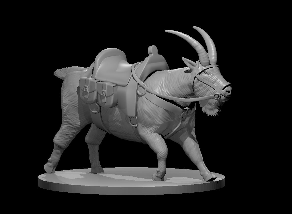 Mountain Goat and Giant Mountain Goat minis