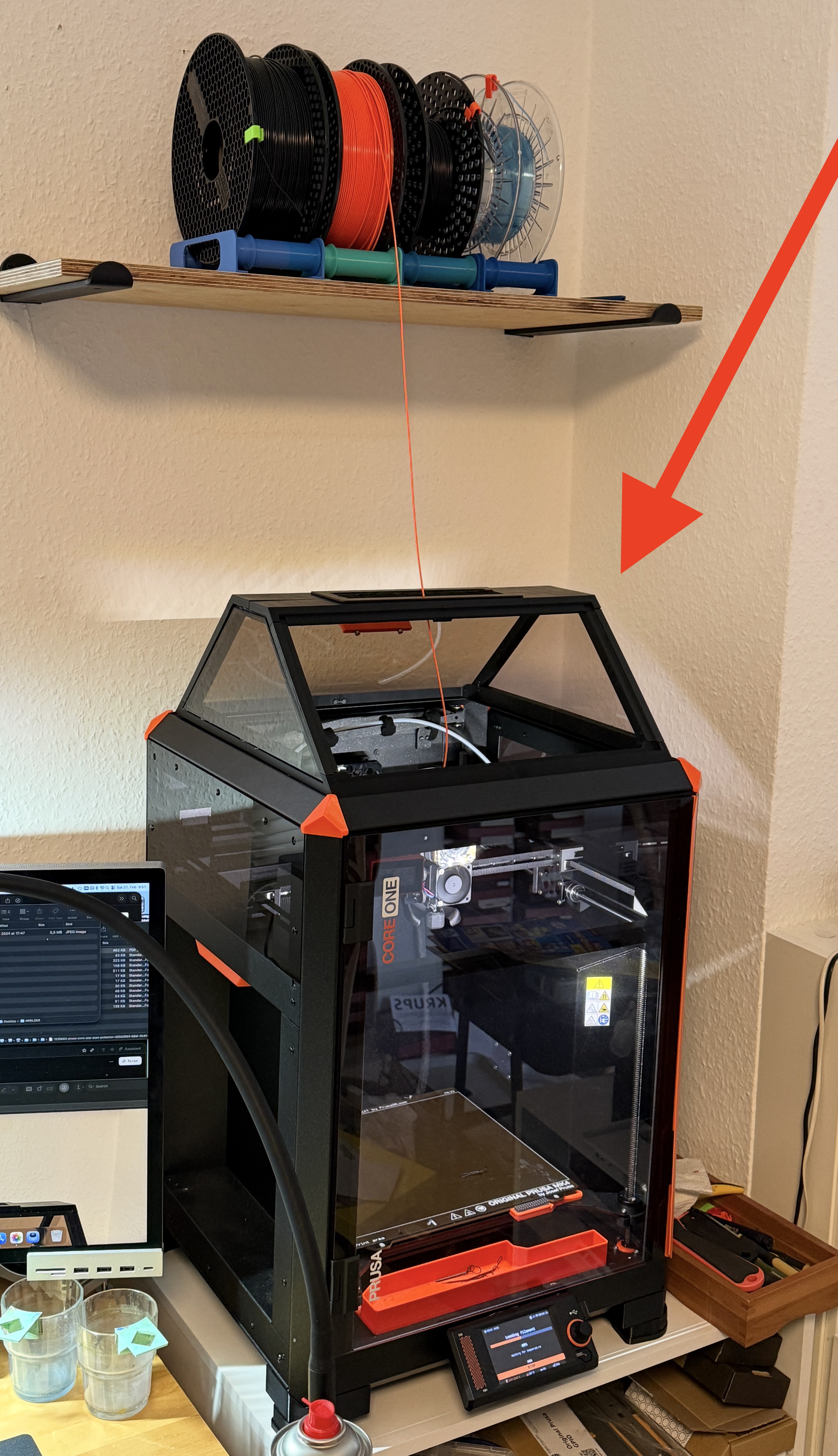 Robin Hood, Alternative Top Cover for Prusa Core One Printer